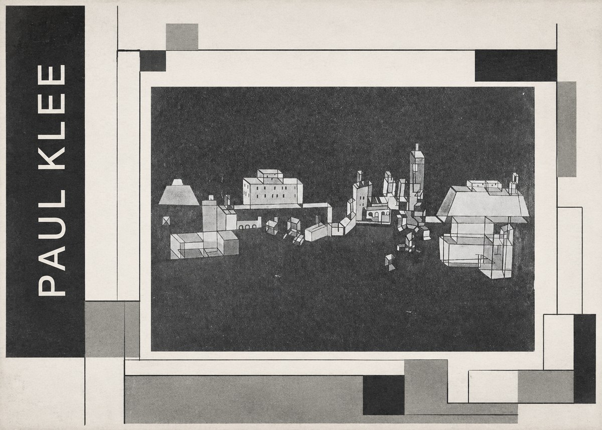 Paul Klee Architectural Forms No2 - Affiche