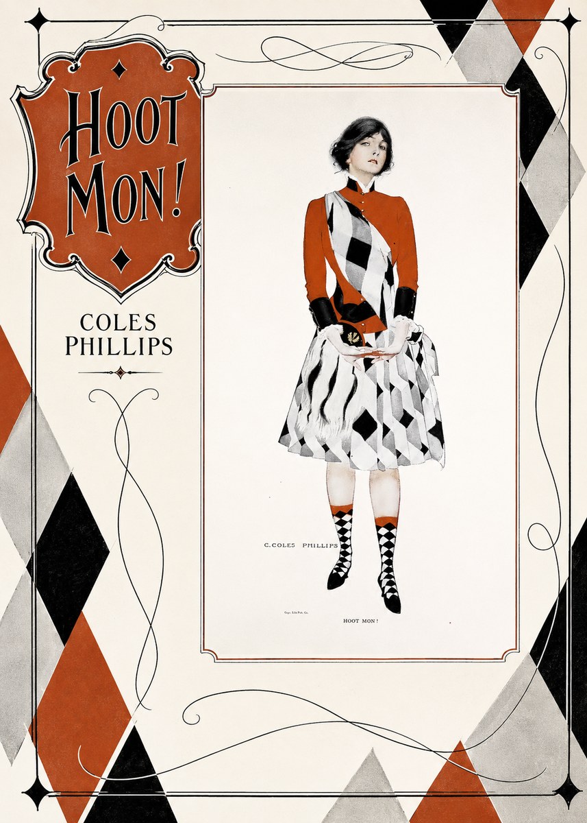 Coles Phillips Hoot Mon! No6 - Affiche