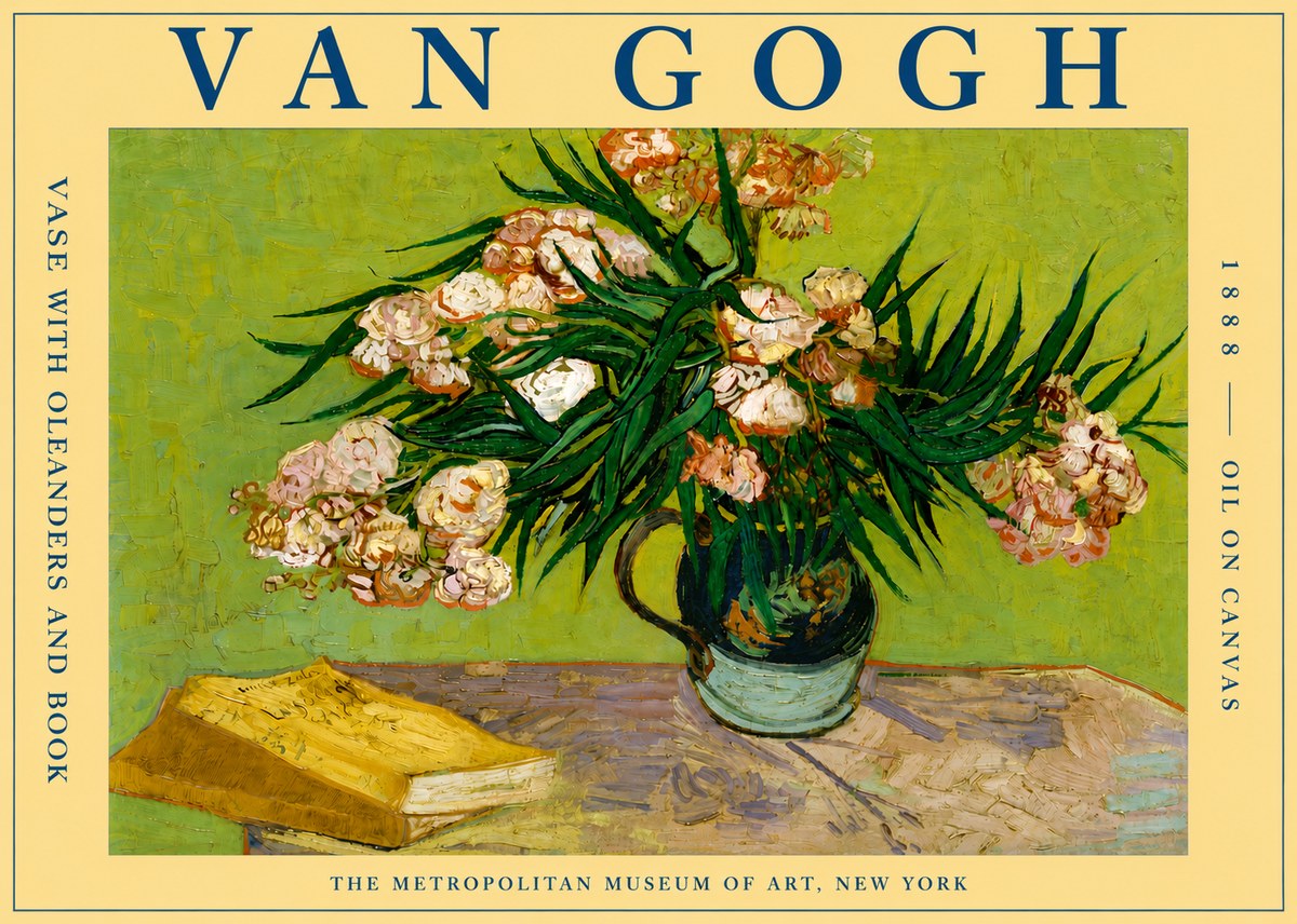 Van Gogh Oleanders No6 - Affiche