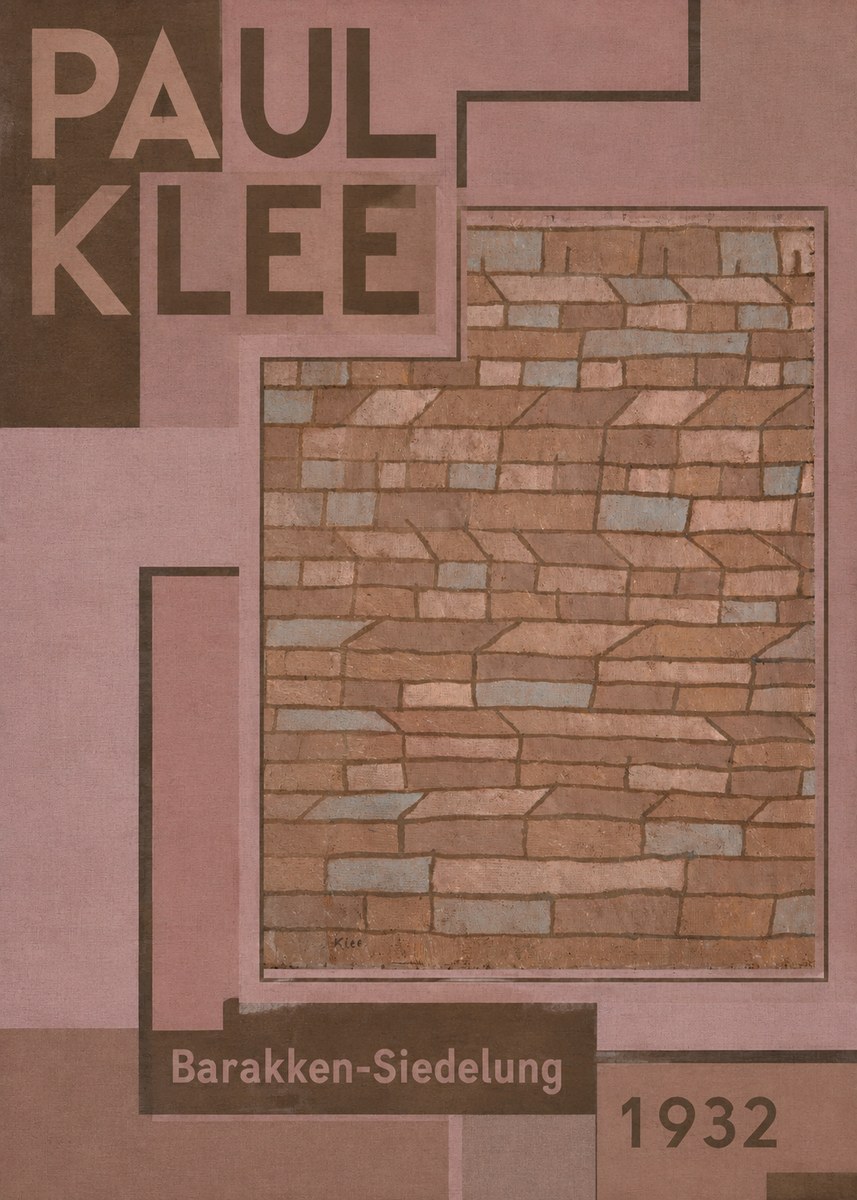 Paul Klee Barakken-siedelung No5 - Affiche