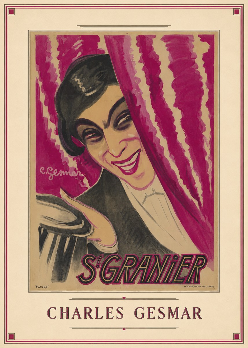 Charles Gesmar S! Granier I No3 - Affiche