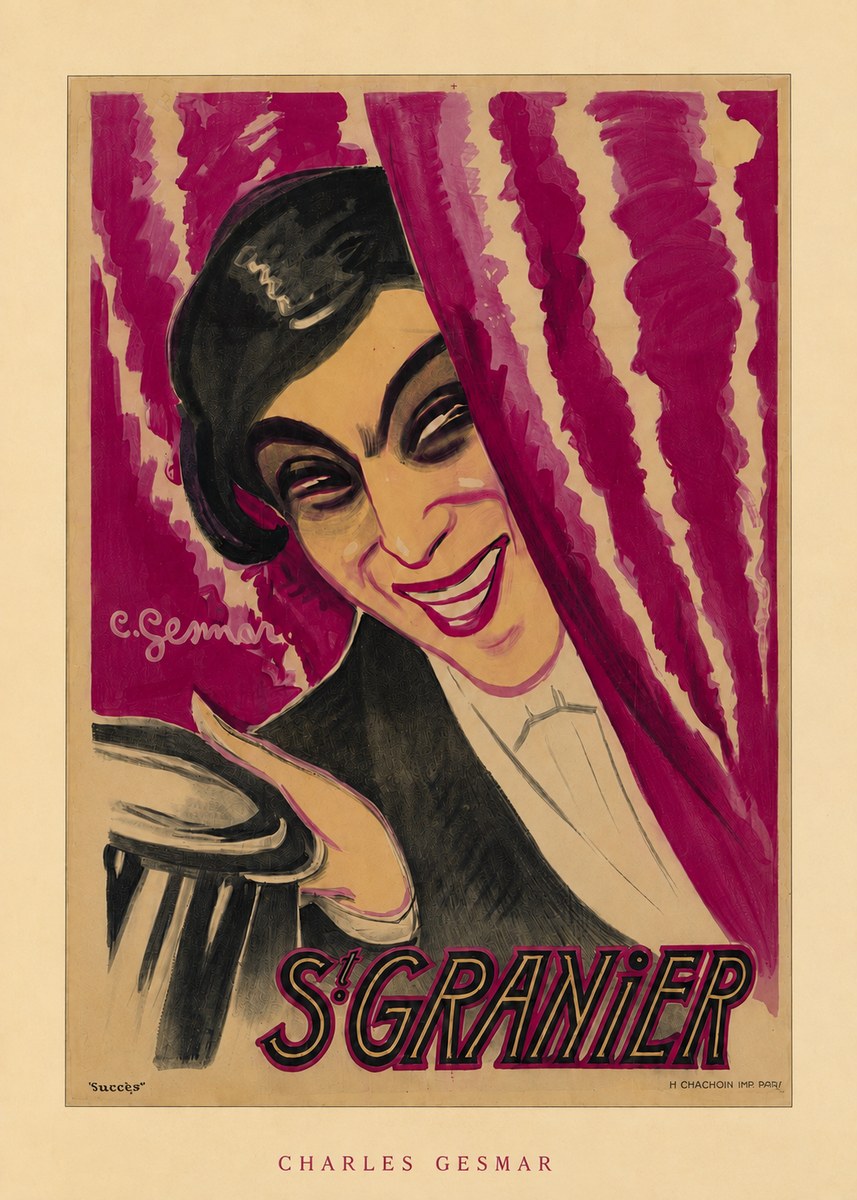 Charles Gesmar S! Granier I No6 - Affiche