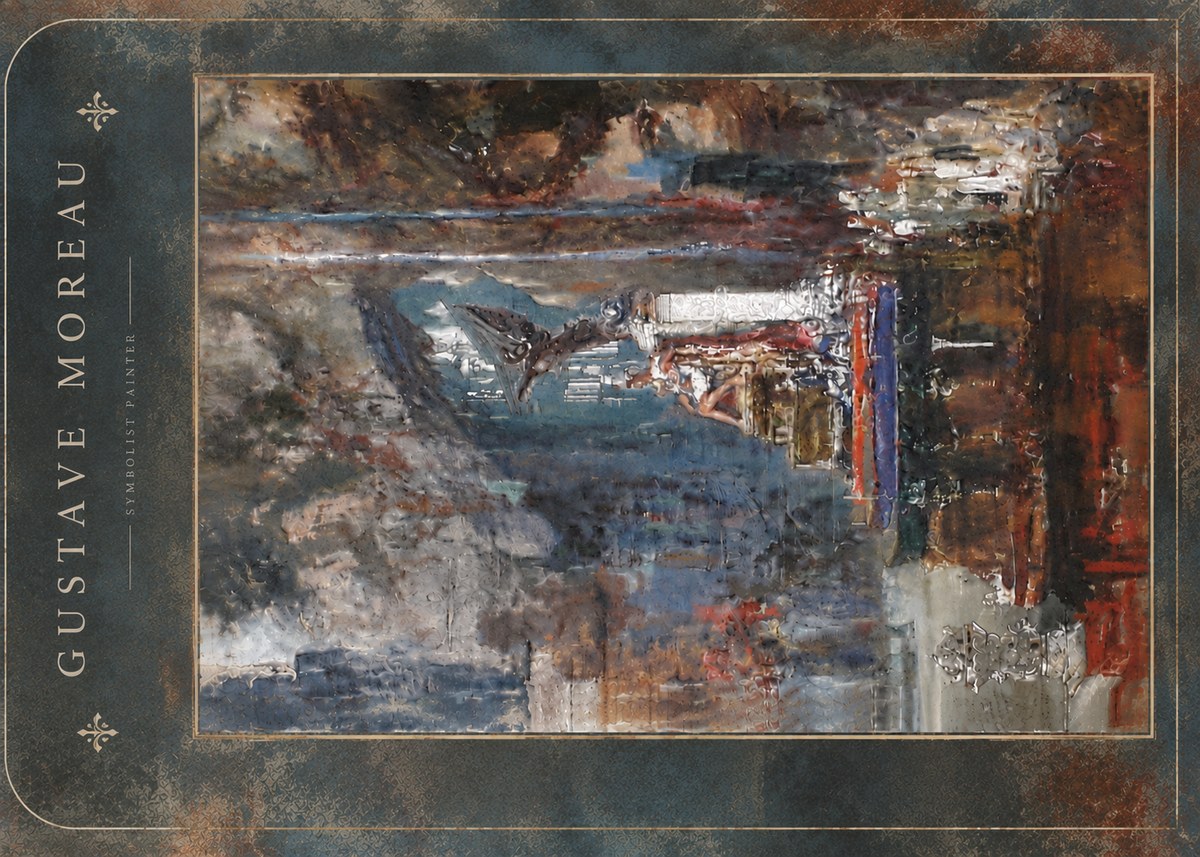 Gustave Moreau Visionary Composition No6 - Affiche