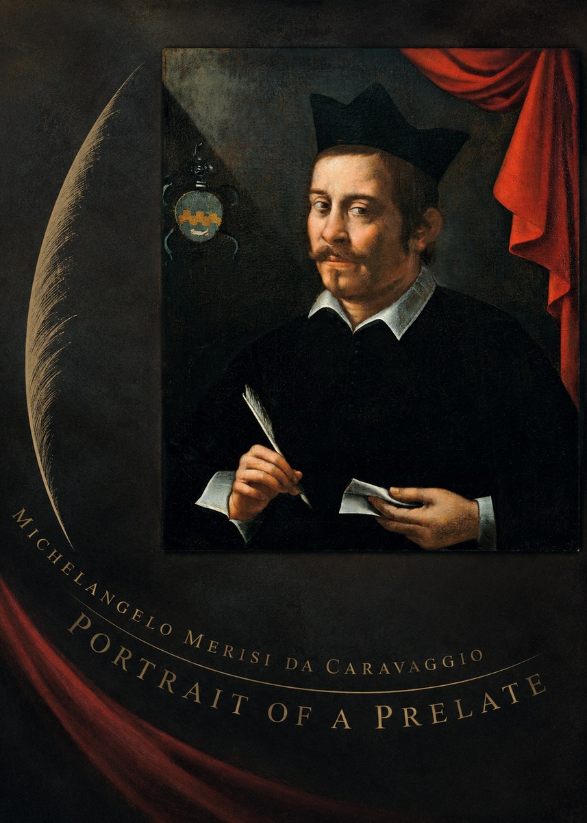 Michelangelo Merisi da Caravaggio Portrait of a Prelate No4 - Affiche