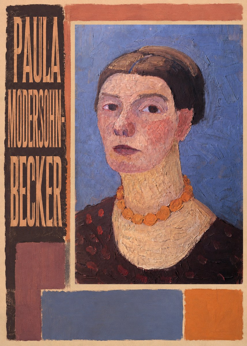 Paula Modersohn-Becker Self-portrait No4 - Affiche