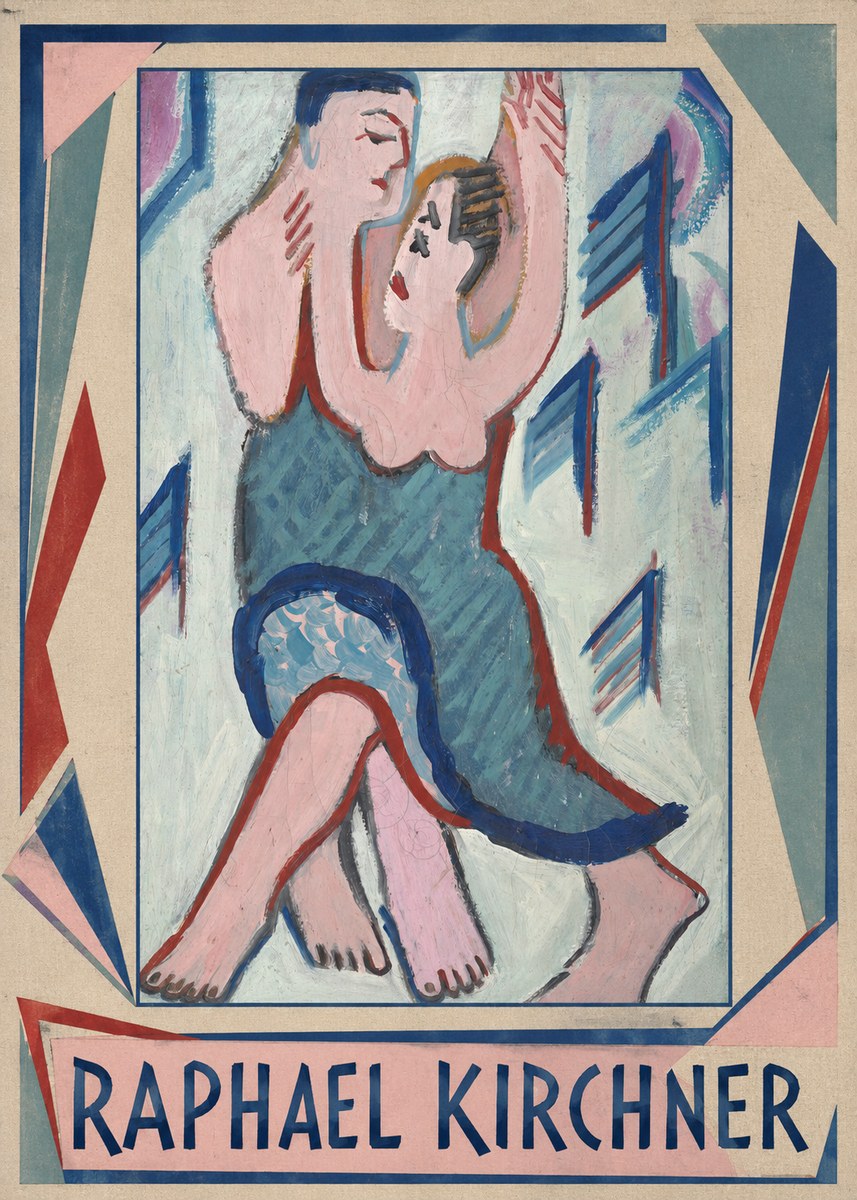 Raphael Kirchner The Dancers No1 - Affiche