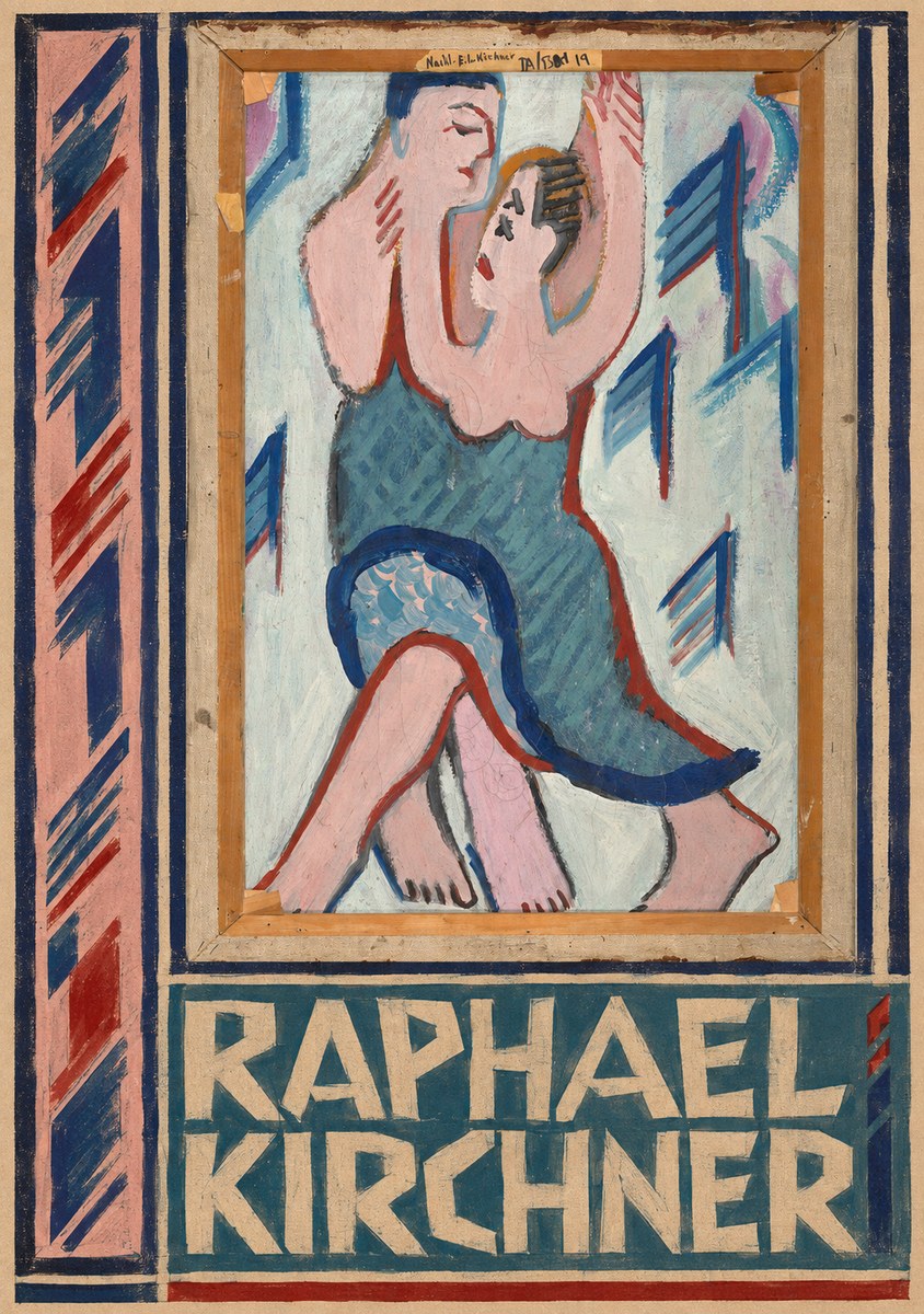 Raphael Kirchner The Dancers No4 - Affiche
