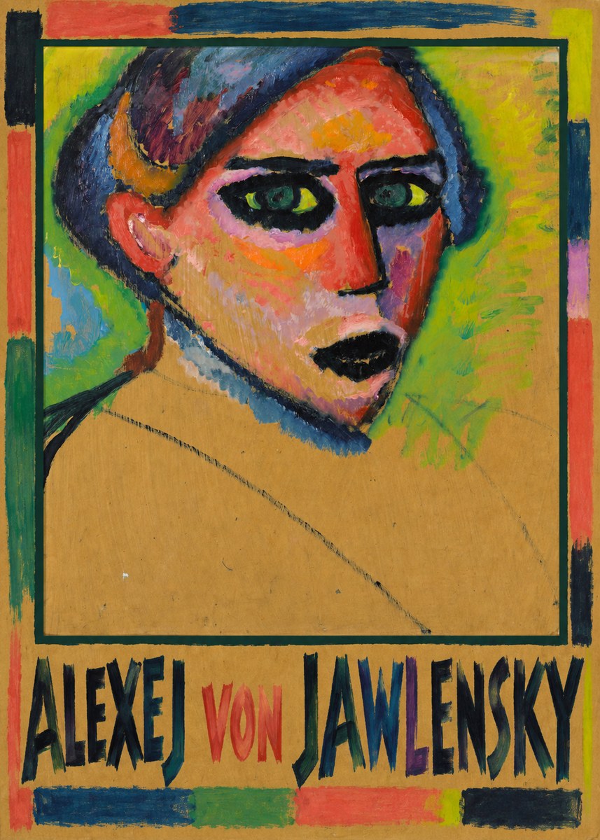 Alexej von Jawlensky Expressionist Head No1 - Affiche