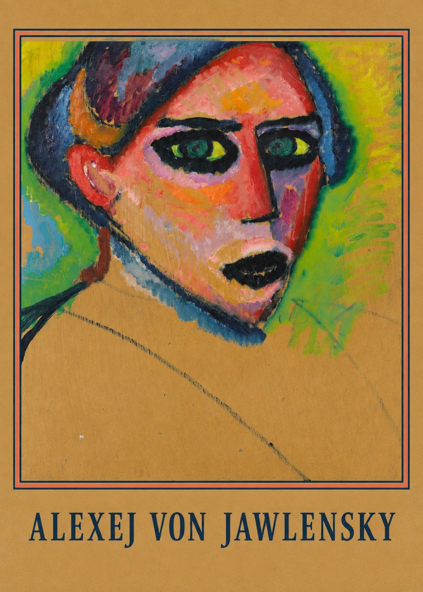 Alexej von Jawlensky Expressionist Head No2 - Affiche