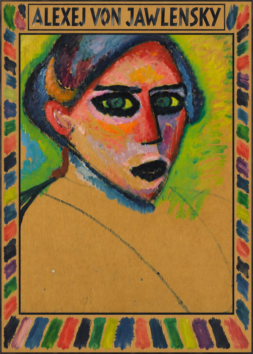 Alexej von Jawlensky Expressionist Head No5 - Affiche