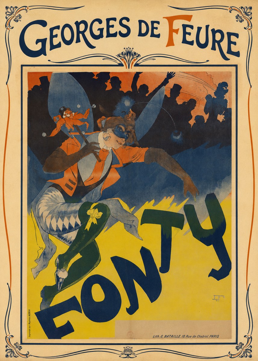 Georges de Feure Gonty No1 - Affiche