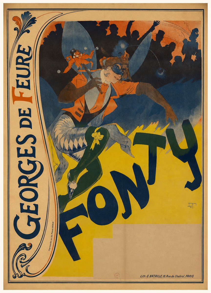 Georges de Feure Gonty No2 - Affiche