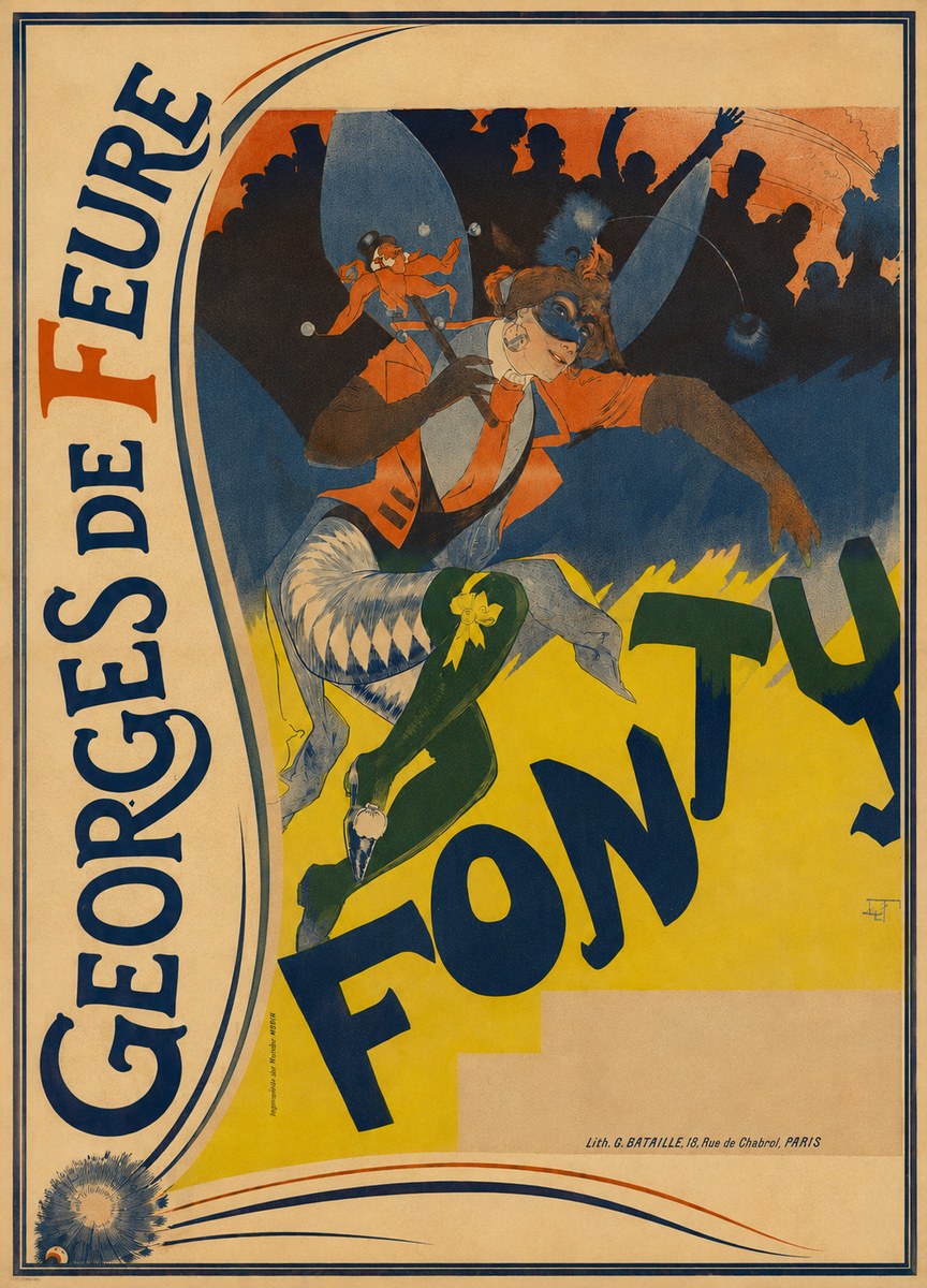 Georges de Feure Gonty No4 - Affiche