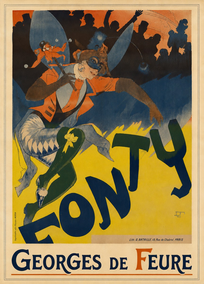 Georges de Feure Gonty No5 - Affiche