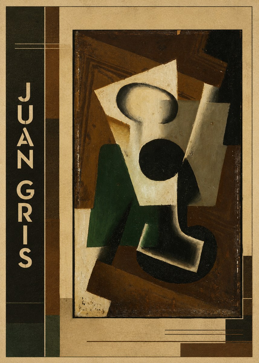 Juan Gris The Open Window No3 - Affiche