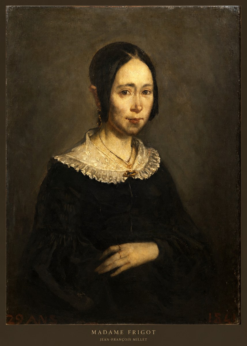 Jean-François Millet Madame Frigot No6 - Affiche