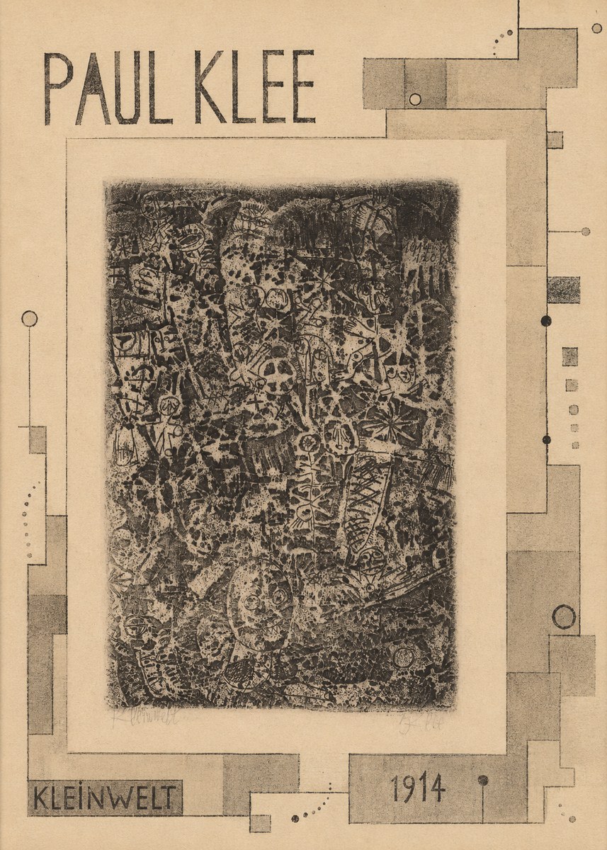 Paul Klee Kleinwelt No6 - Affiche