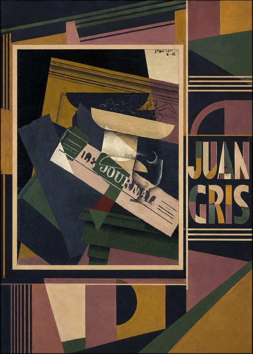 Juan Gris Journal No5 - Affiche