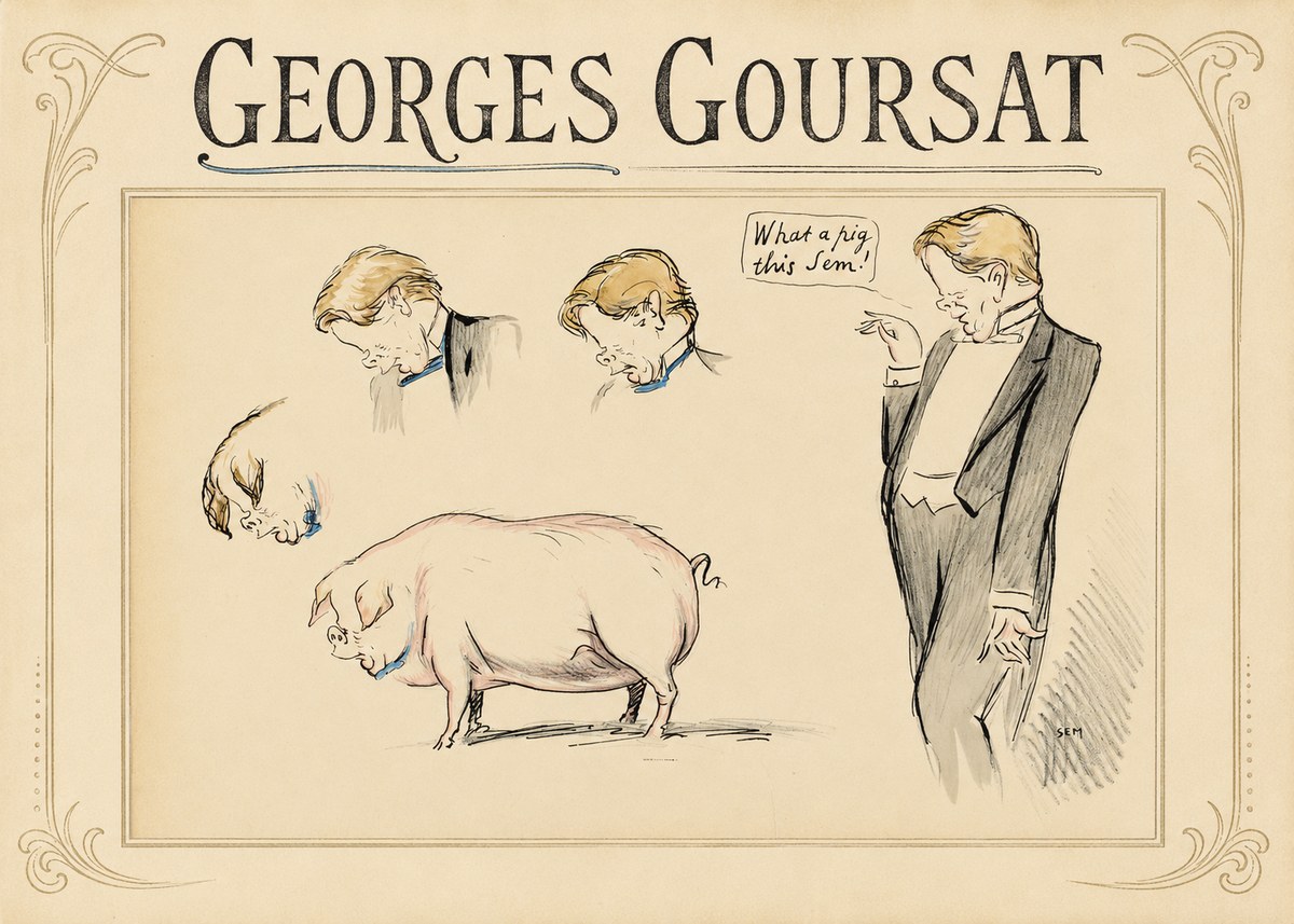 Georges Goursat Georges Goursat I No1 - Affiche