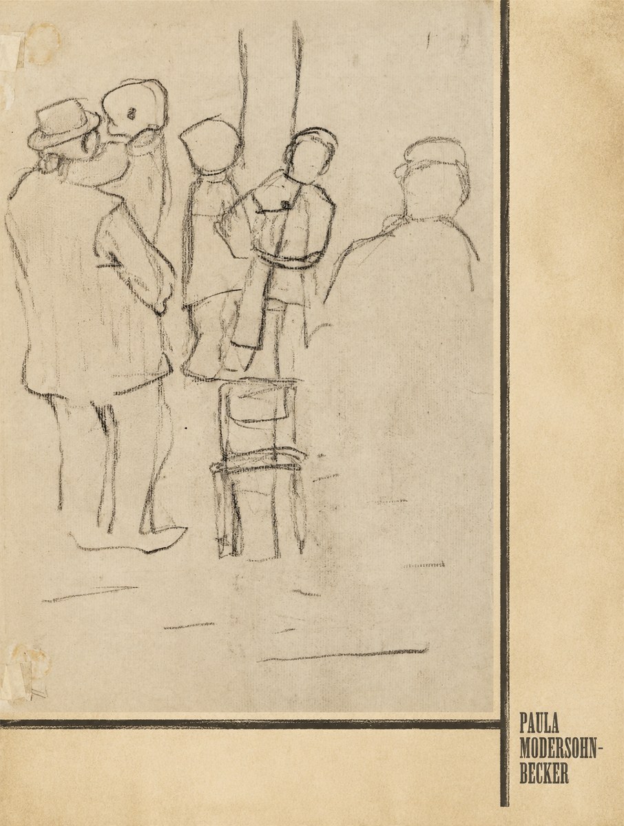 Paula Modersohn-Becker Studies of Figures No4 - Affiche