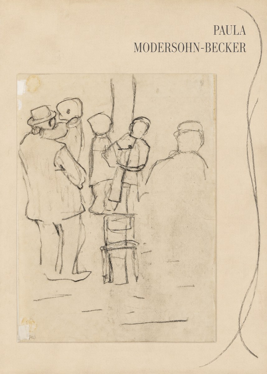 Paula Modersohn-Becker Studies of Figures No6 - Affiche
