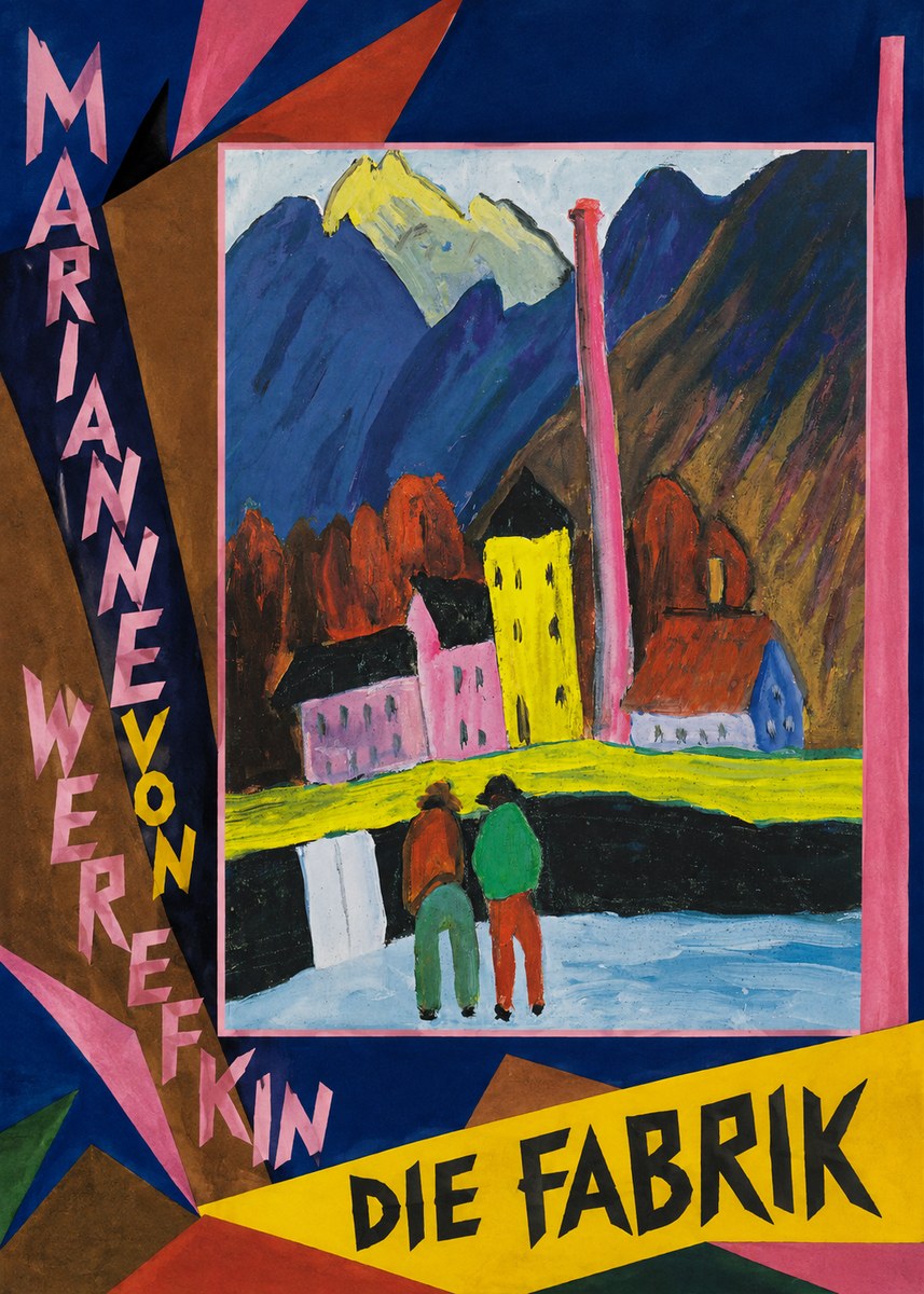 Marianne von Werefkin Die Fabrik No4 - Affiche