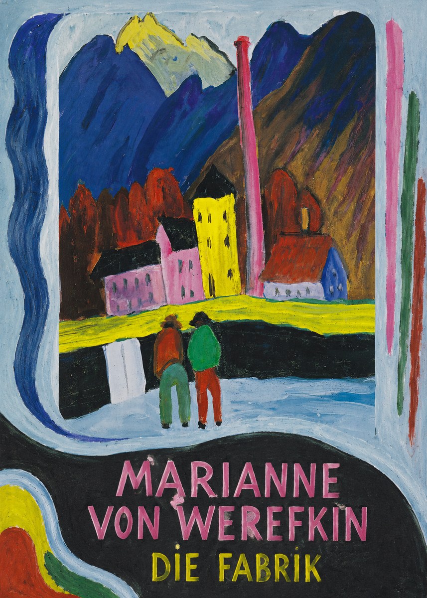 Marianne von Werefkin Die Fabrik No5 - Affiche