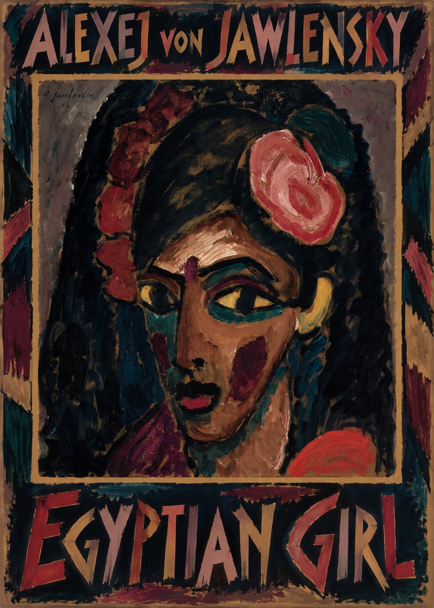 Alexej von Jawlensky Egyptian Girl No1 - Affiche