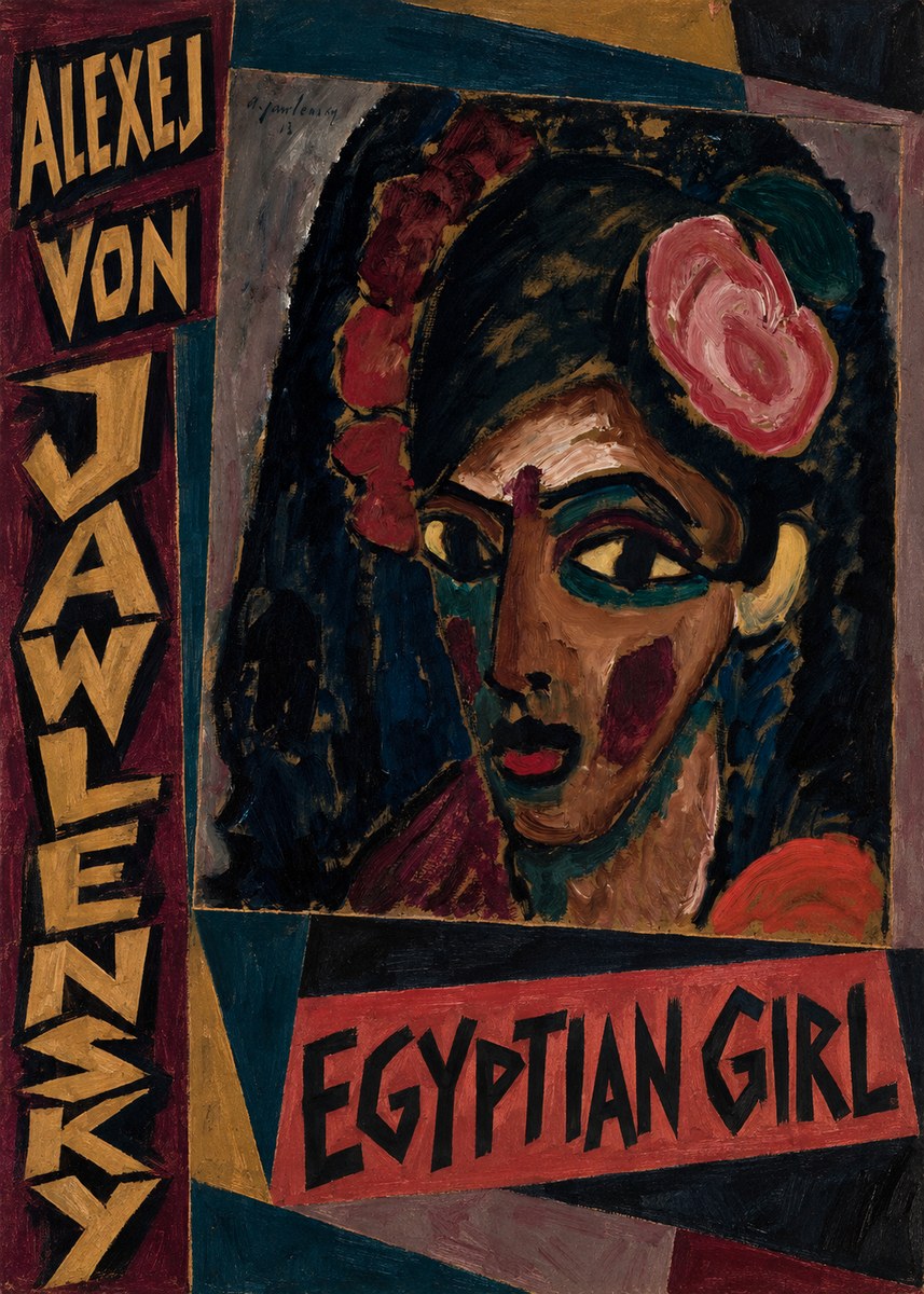 Alexej von Jawlensky Egyptian Girl No5 - Affiche