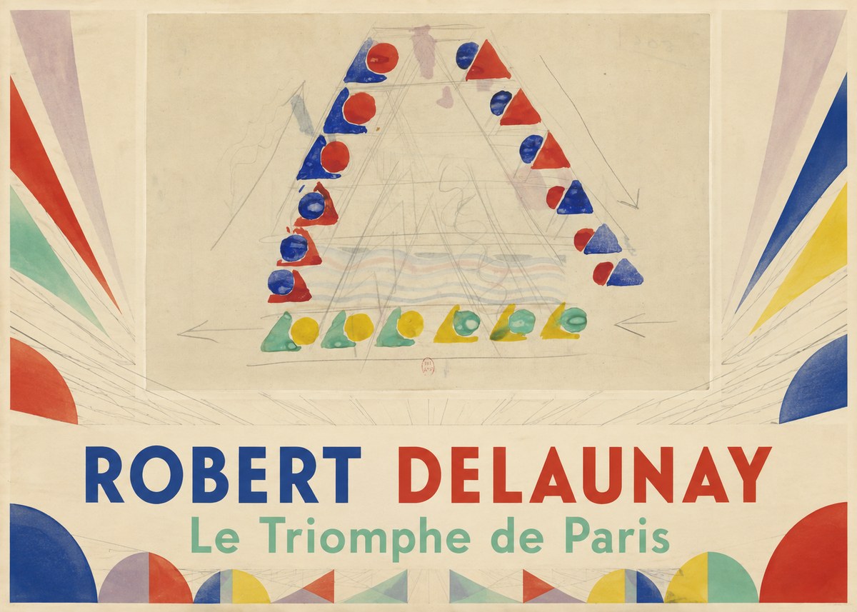 Robert Delaunay Le Triomphe De Paris II No4 - Affiche