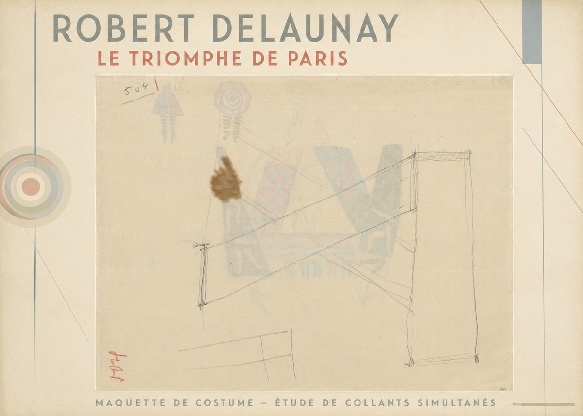 Robert Delaunay Le Triomphe De Paris III No1 - Affiche