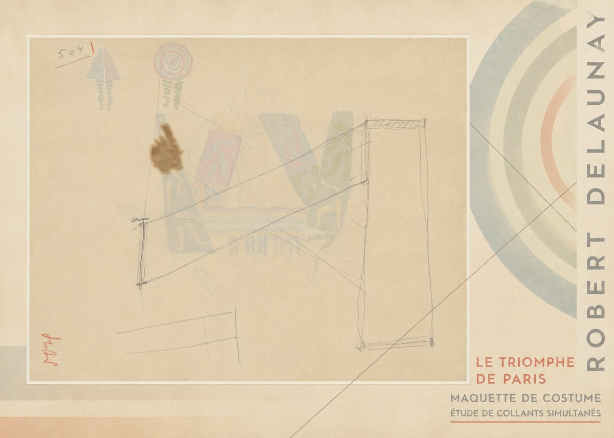 Robert Delaunay Le Triomphe De Paris III No5 - Affiche