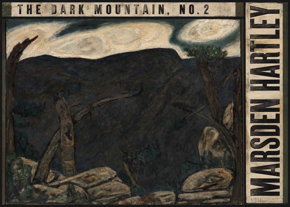 Marsden Hartley The Dark Mountain, No. 2 No3 - Affiche