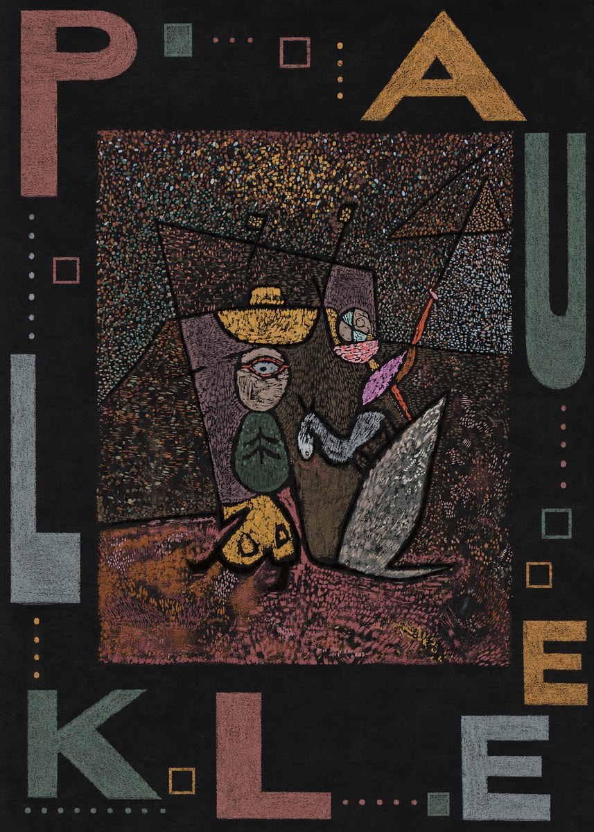 Paul Klee Man, Beast and Plant No5 - Affiche