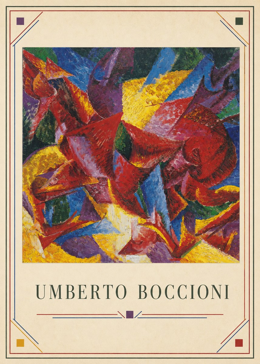 Umberto Boccioni Umberto Boccioni I No3 - Affiche
