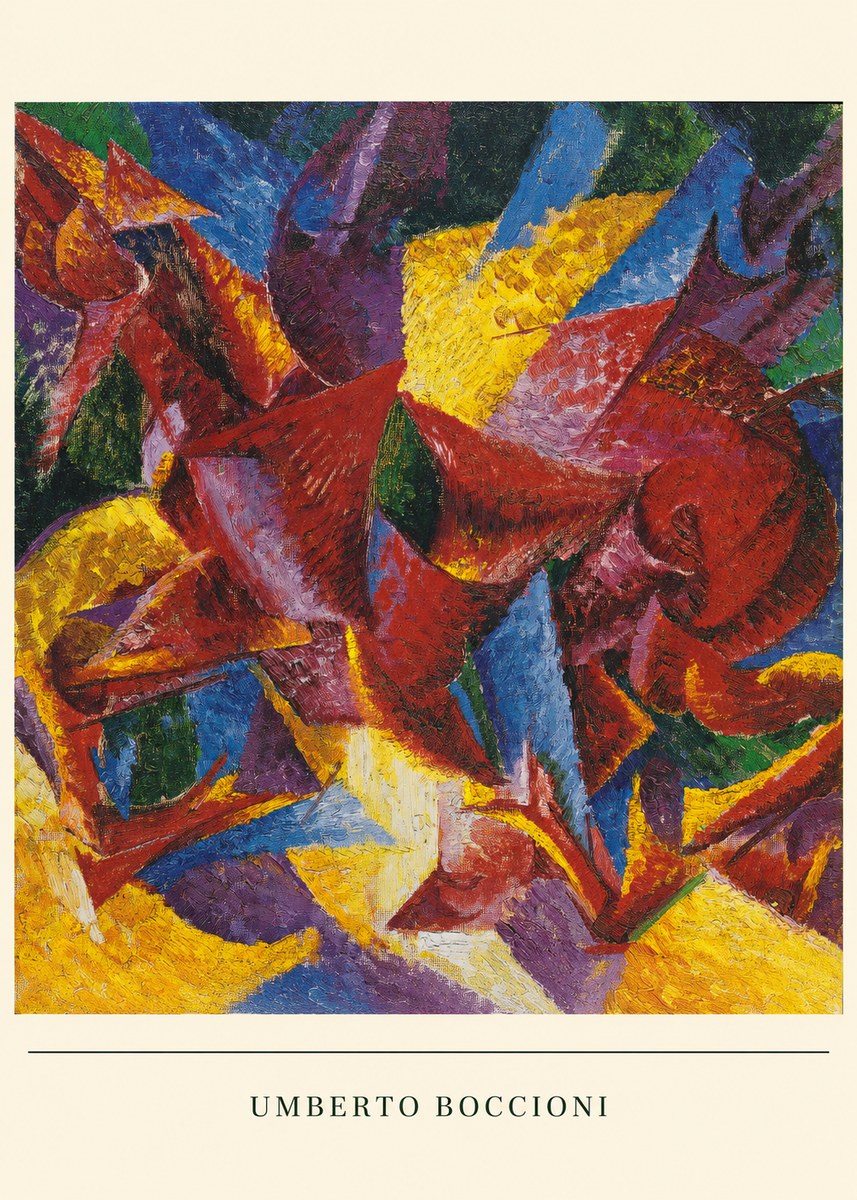 Umberto Boccioni Umberto Boccioni I No6 - Affiche