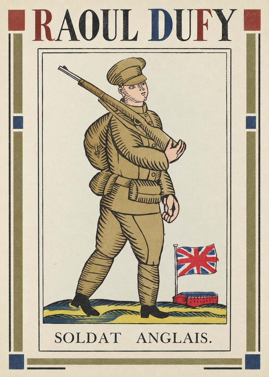 Raoul Dufy Soldat Anglais. No1 - Affiche