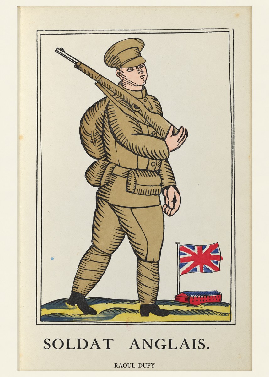Raoul Dufy Soldat Anglais. No6 - Affiche