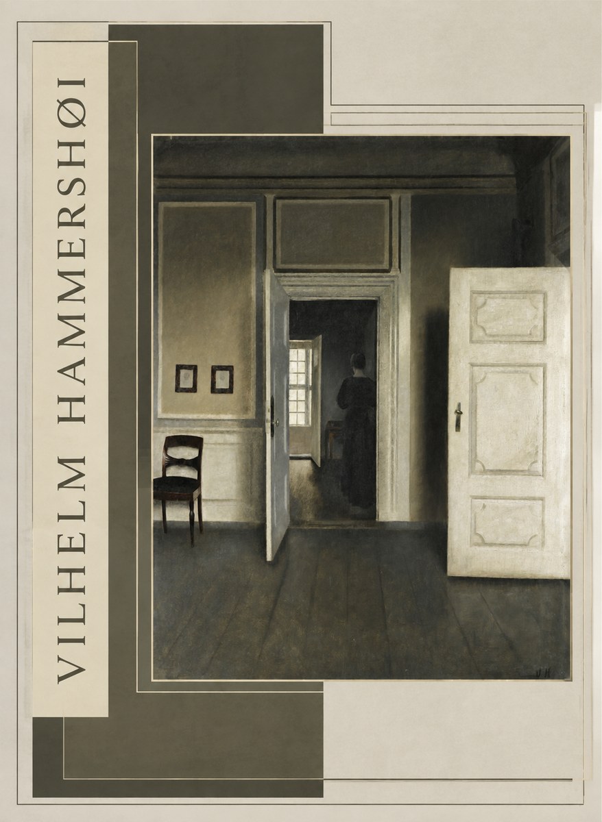 Vilhelm Hammershøi Interior, Strandgade 30 I No2 - Affiche
