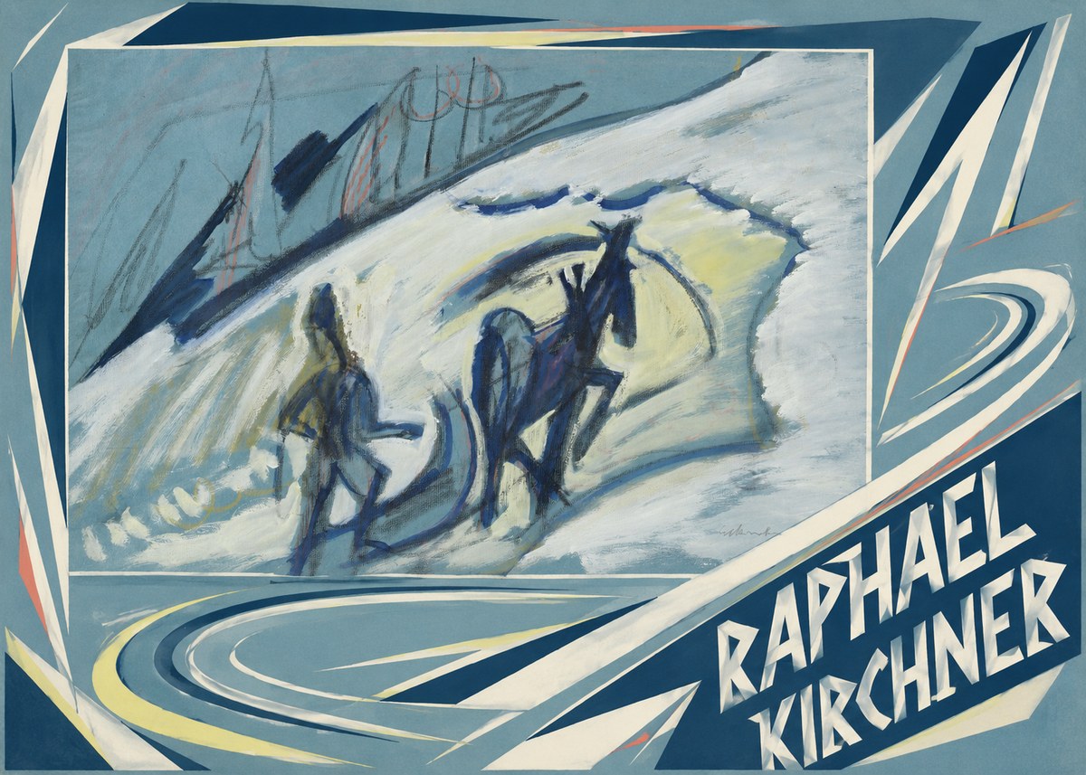 Raphael Kirchner Winter Sleigh Ride No5 - Affiche