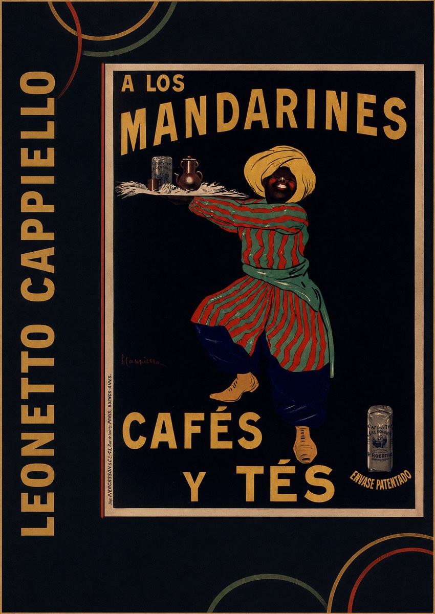Leonetto Cappiello A Los Mandarines No3 - Affiche