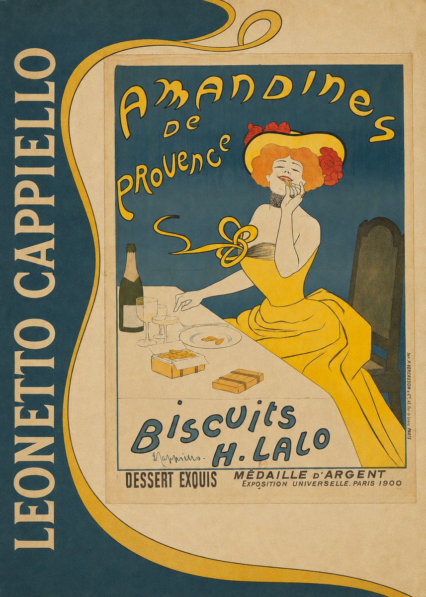 Leonetto Cappiello Amandines De Provence Biscuits H. Lalo II No2 - Affiche