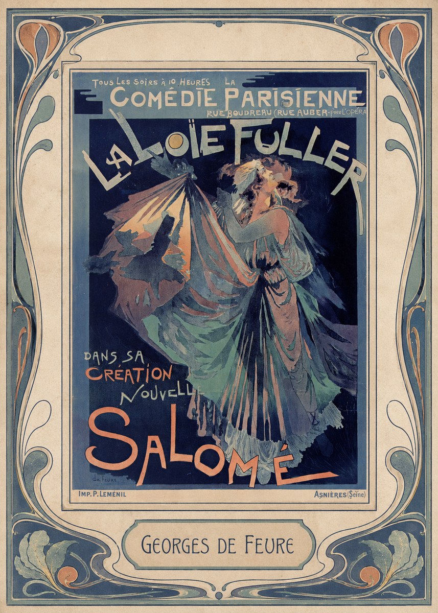 Georges de Feure Salomé II No1 - Affiche