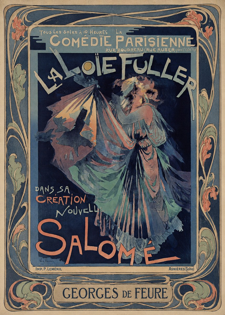 Georges de Feure Salomé II No2 - Affiche