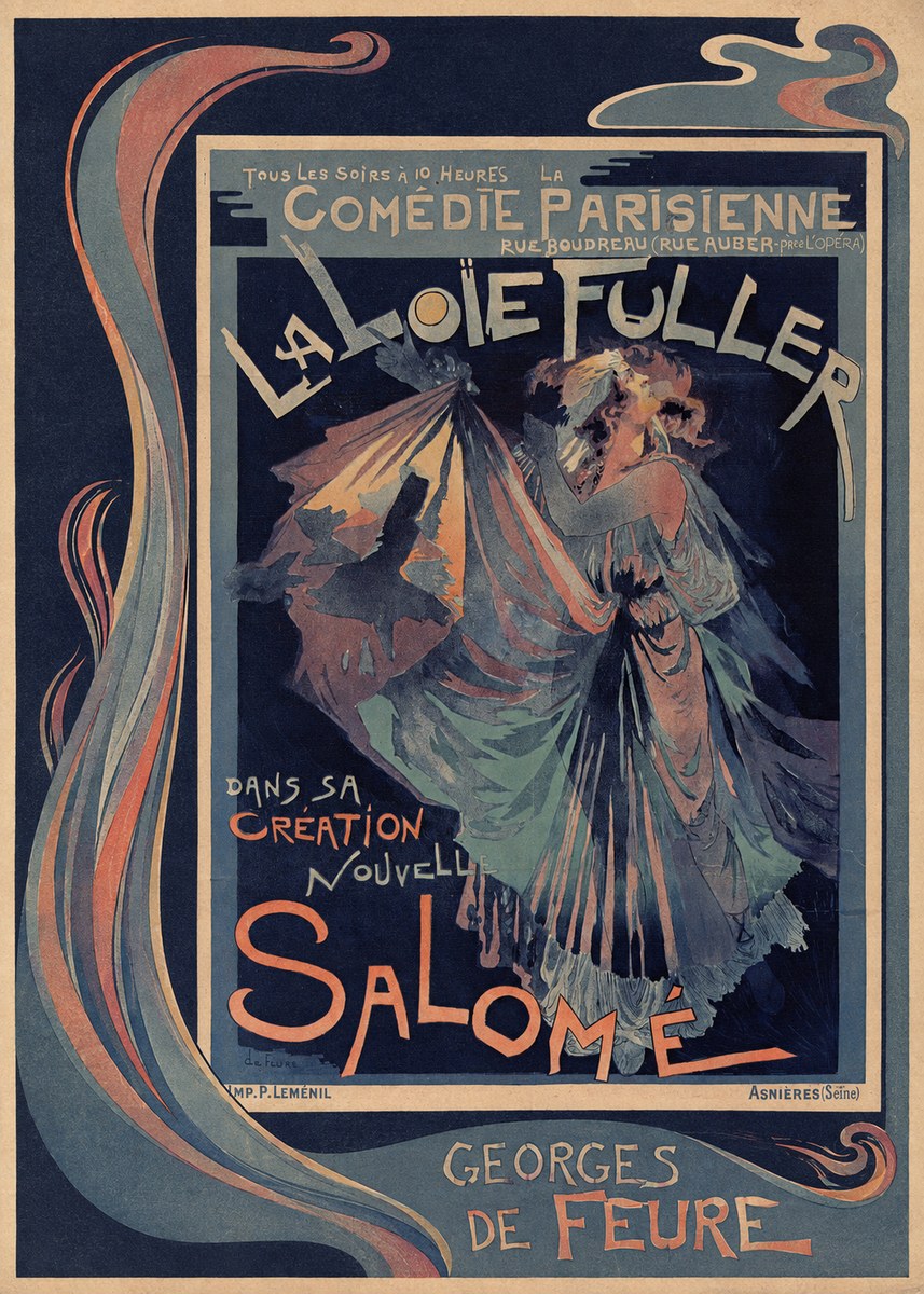 Georges de Feure Salomé II No3 - Affiche