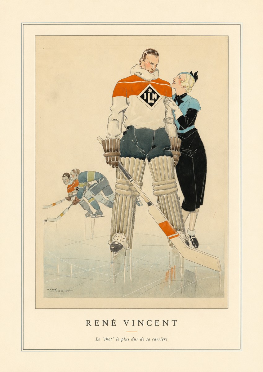 René Vincent Le "Shot" Le Plus Dur De Sa Carrière No4 - Affiche