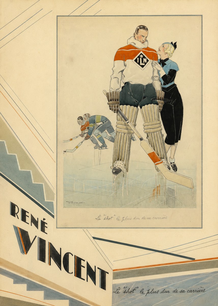 René Vincent Le "Shot" Le Plus Dur De Sa Carrière No6 - Affiche