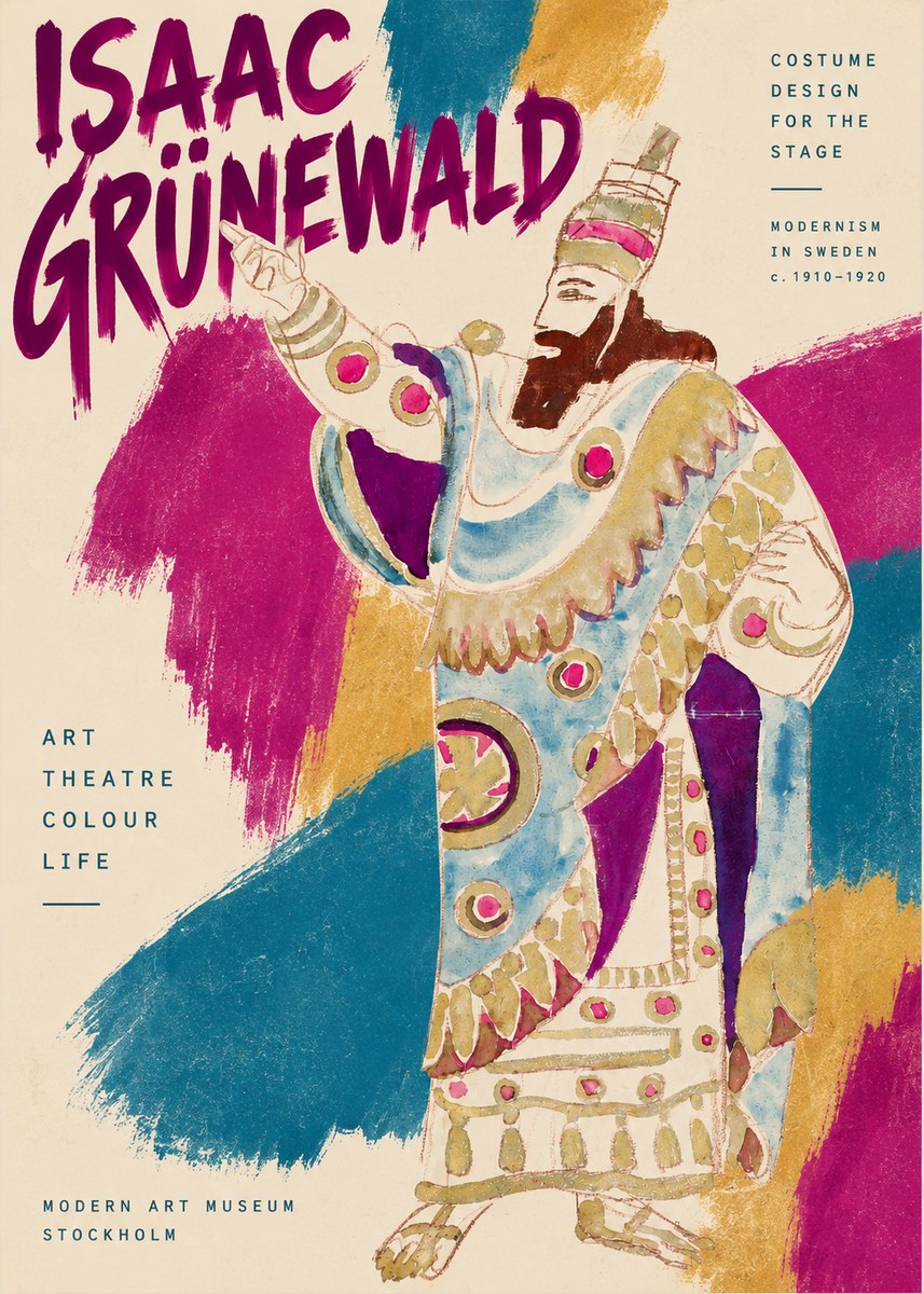 Isaac Grünewald The Theatre Lives No2 - Affiche