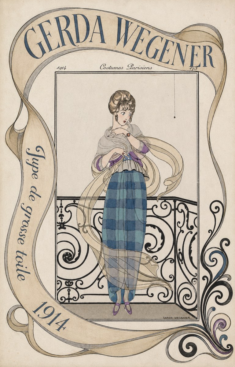 Gerda Wegener Jupe De Grosse Toile No5 - Affiche