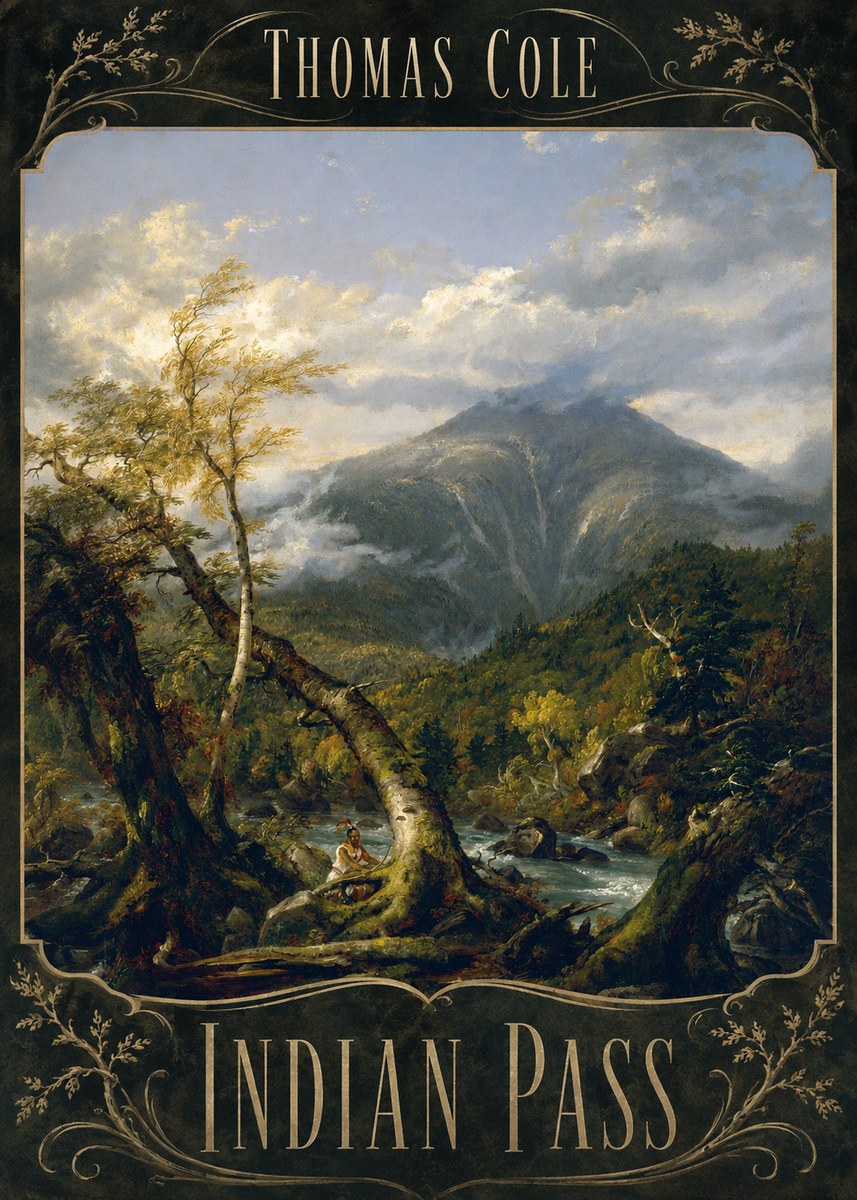 Thomas Cole Indian Pass I No2 - Affiche